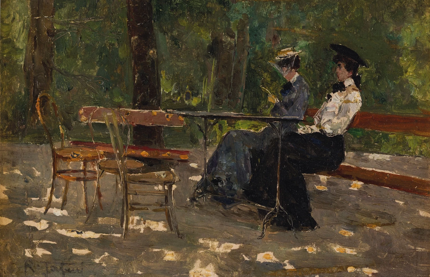 Conversazione al parco